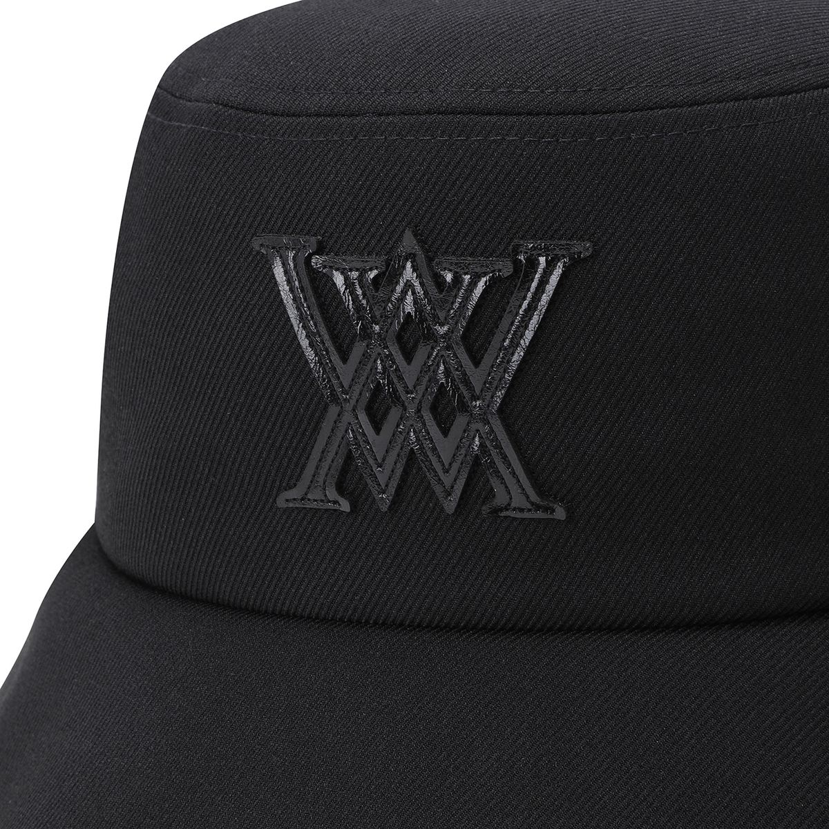 어뉴골프(ANEW GOLF) WOMEN RIBBON BUCKET HAT_BK