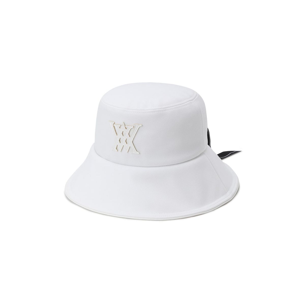 어뉴골프(ANEW GOLF) WOMEN RIBBON BUCKET HAT_WH