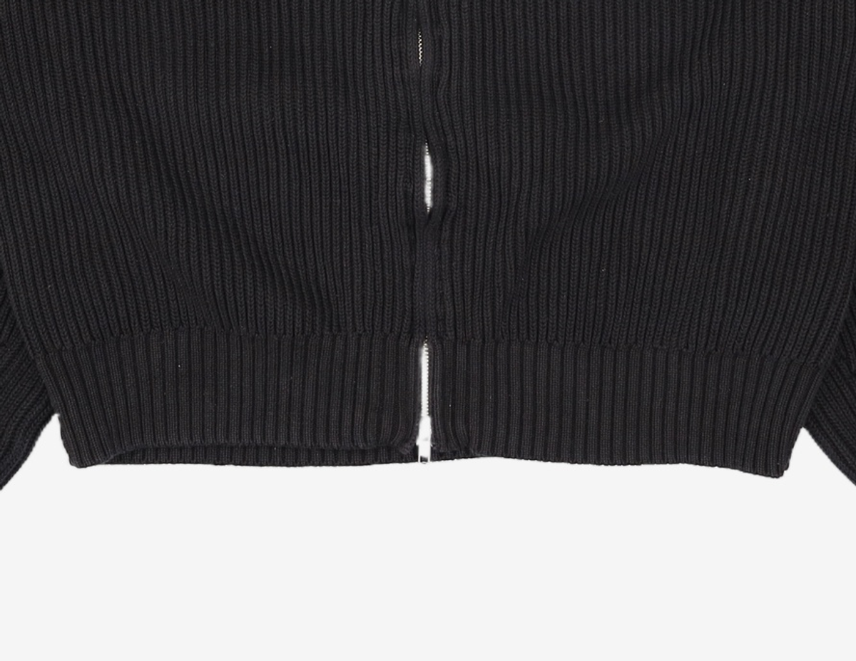엘무드(LMOOD) 브룩 하이넥 니트 집업 ( 3COLOR ) 48