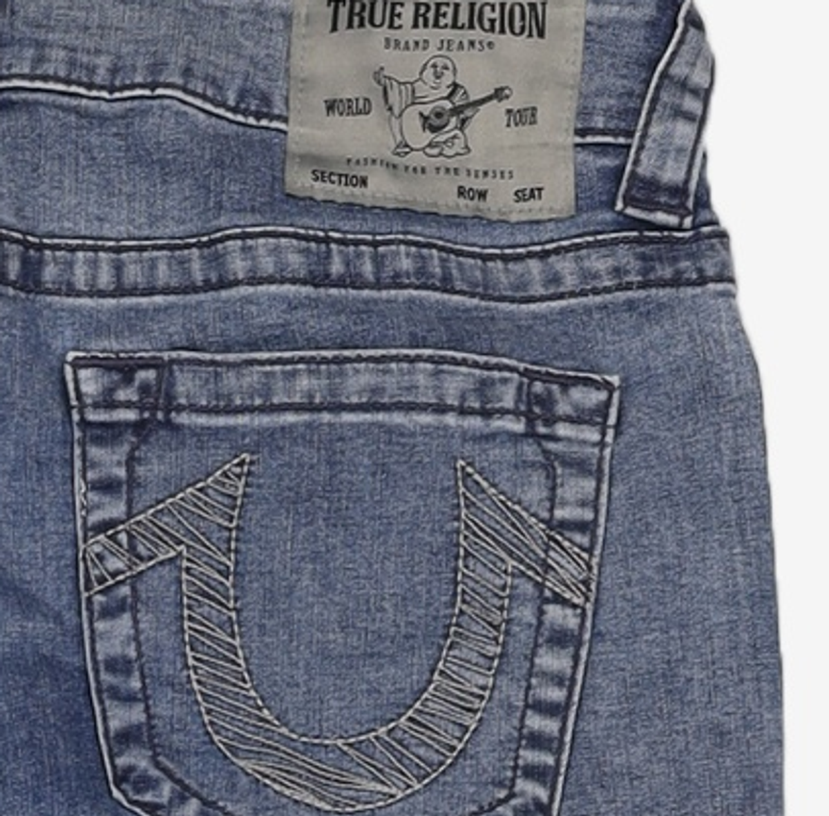 트루릴리젼(TRUERELIGION) 청/데님 팬츠 36