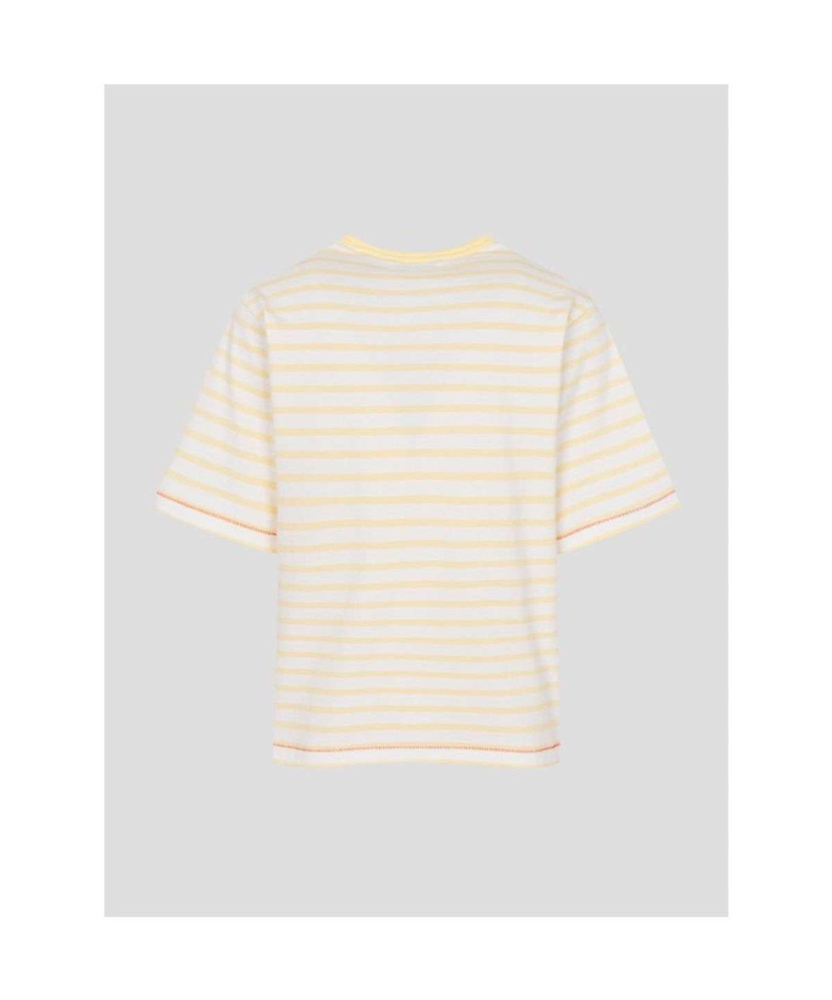 빈폴 레이디스(BEANPOLE LADIES) [정희기] 스트라이프 반소매 티셔츠  옐로우 (BF6742K03E)