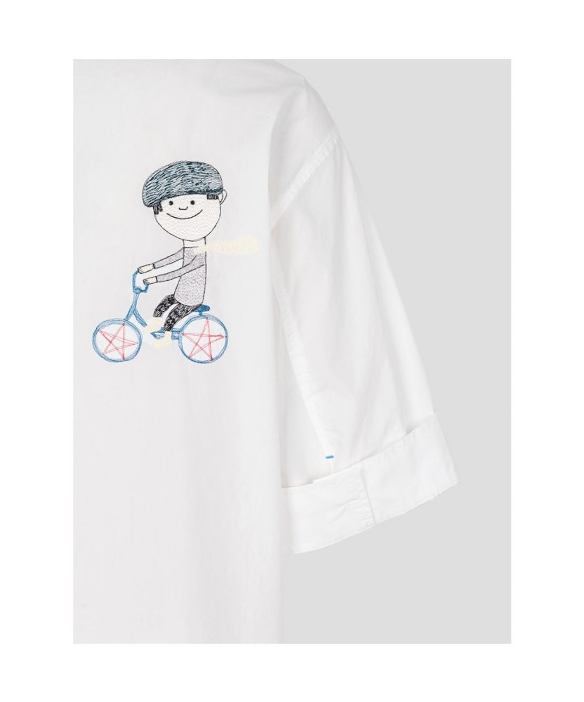 빈폴 레이디스(BEANPOLE LADIES) [정희기] 오픈칼라 반소매 셔츠  아이보리 (BF6765K020)