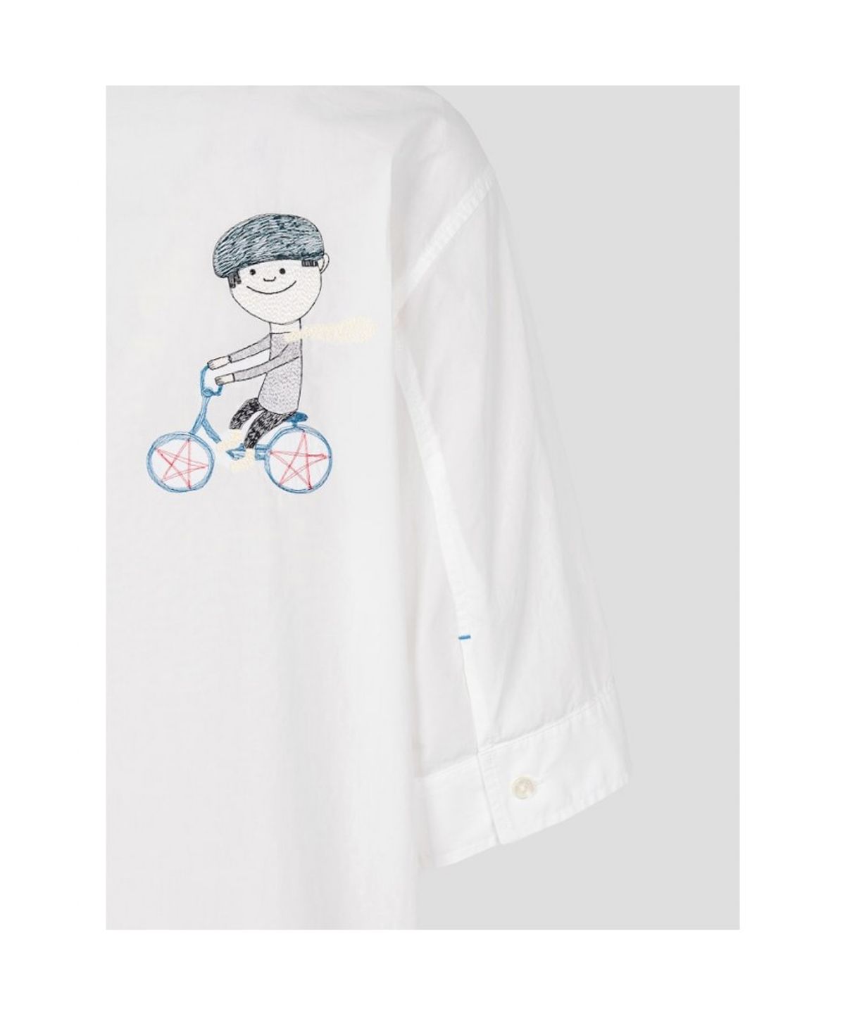 빈폴 레이디스(BEANPOLE LADIES) [정희기] 오픈칼라 반소매 셔츠  아이보리 (BF6765K020)