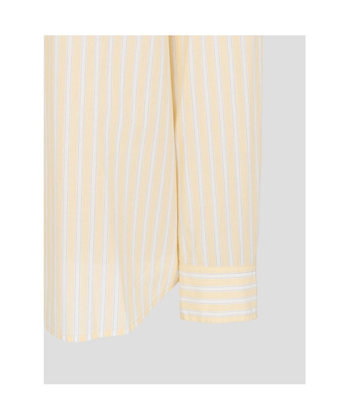 빈폴 레이디스(BEANPOLE LADIES) [정희기] 스트라이프 긴소매 셔츠  옐로우 (BF6764K01E)