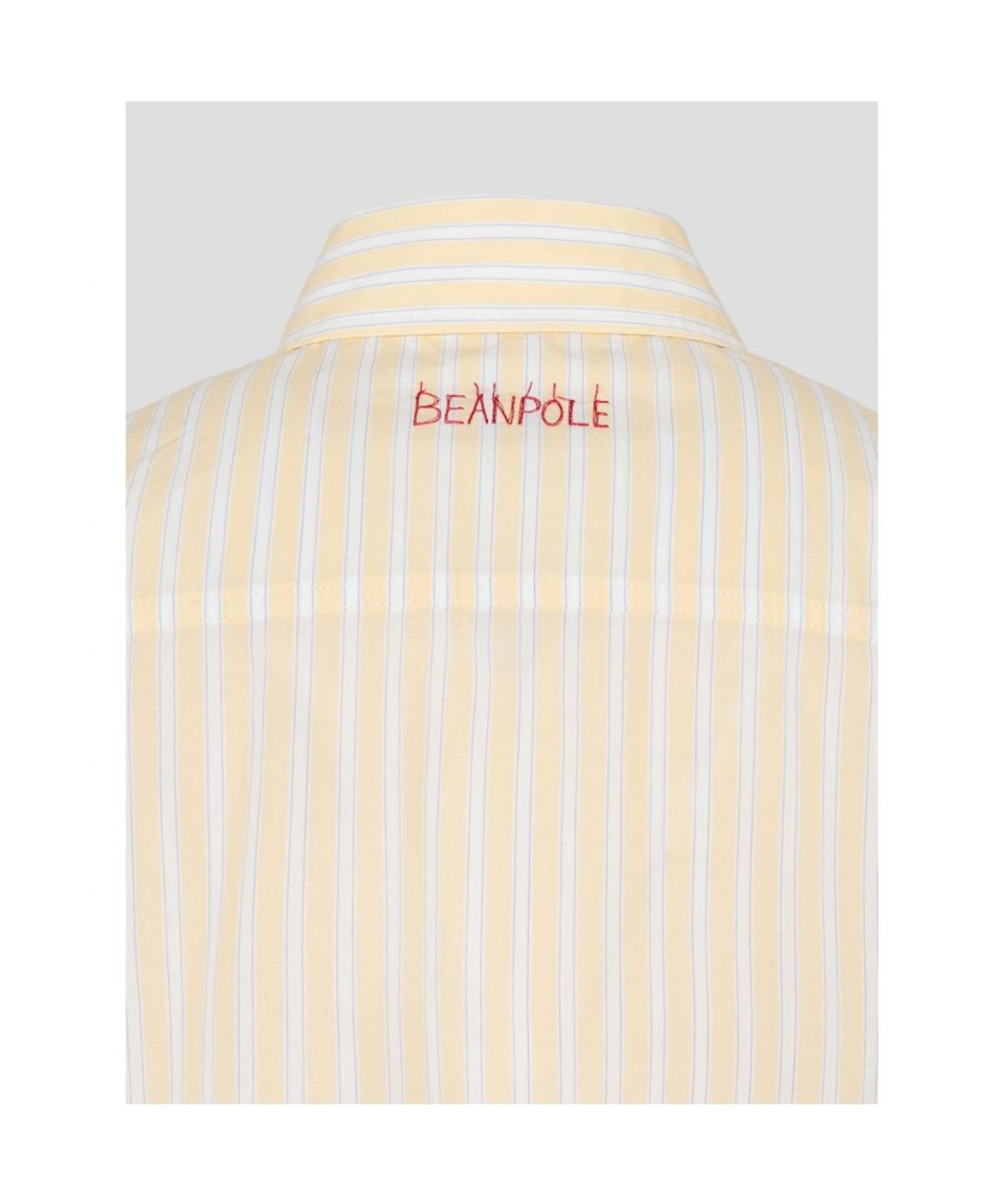 빈폴 레이디스(BEANPOLE LADIES) [정희기] 스트라이프 긴소매 셔츠  옐로우 (BF6764K01E)