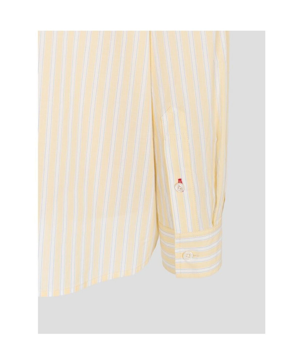 빈폴 레이디스(BEANPOLE LADIES) [정희기] 스트라이프 긴소매 셔츠  옐로우 (BF6764K01E)