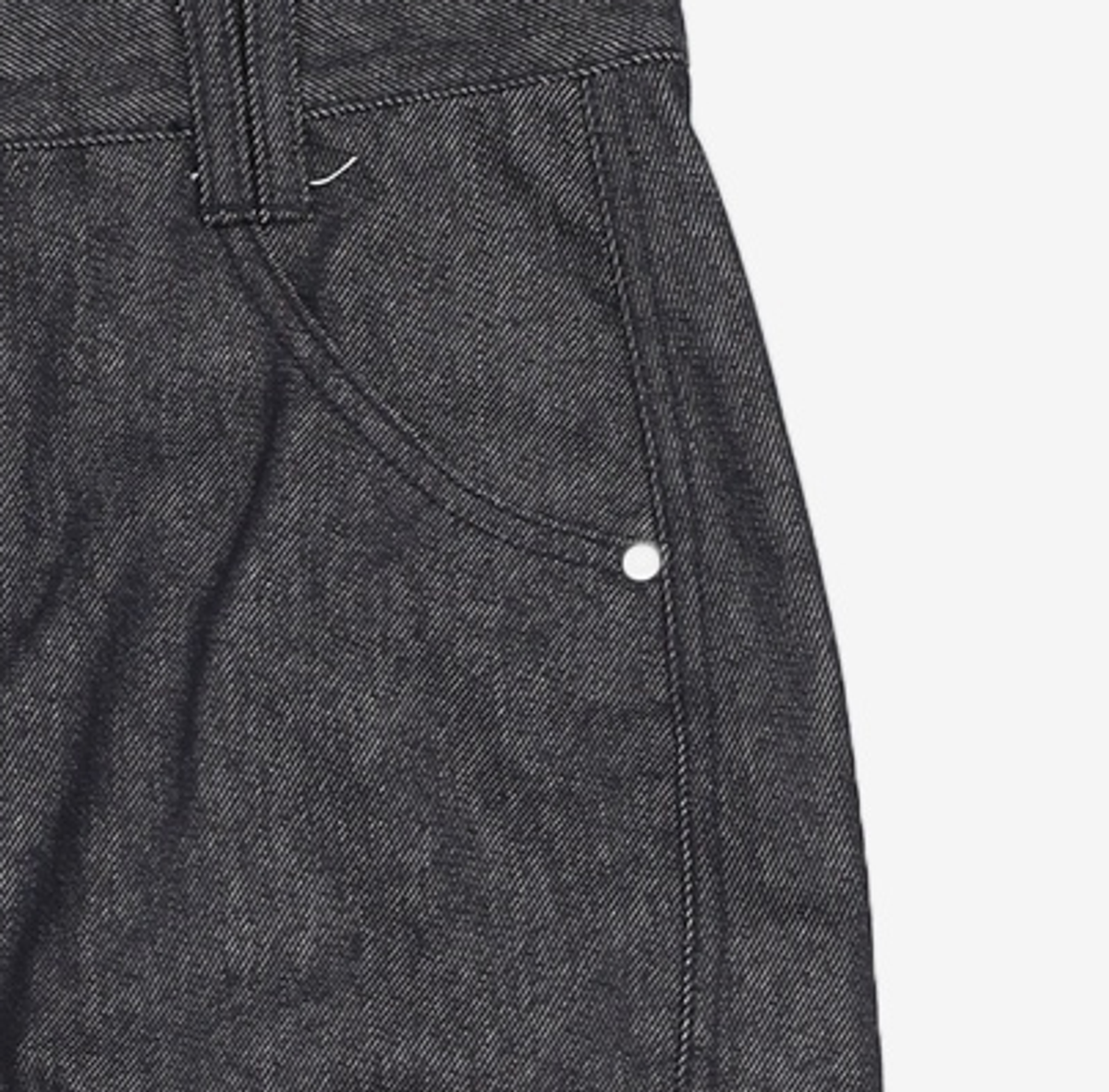 데케트(DECET) Curved Wide Jeans DCPT033CPBlack2 30