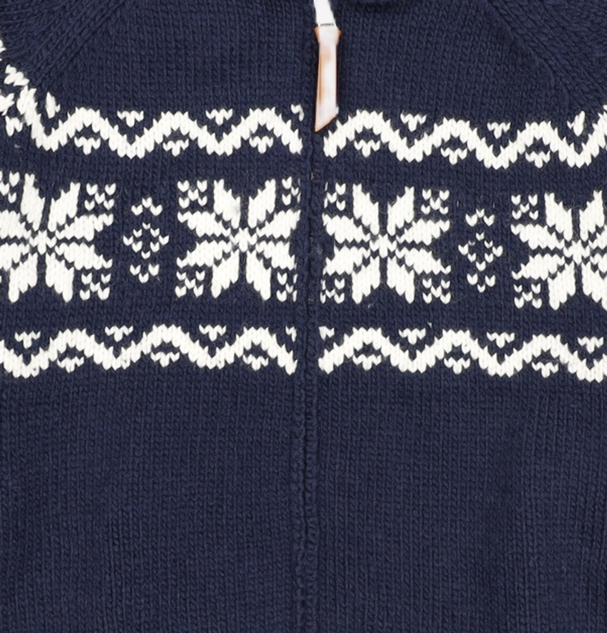 마리떼 프랑소와 저버(MARITHÉ + FRANҪOIS GIRBAUD) NORDIC COWICHAN CARDIGAN navy M