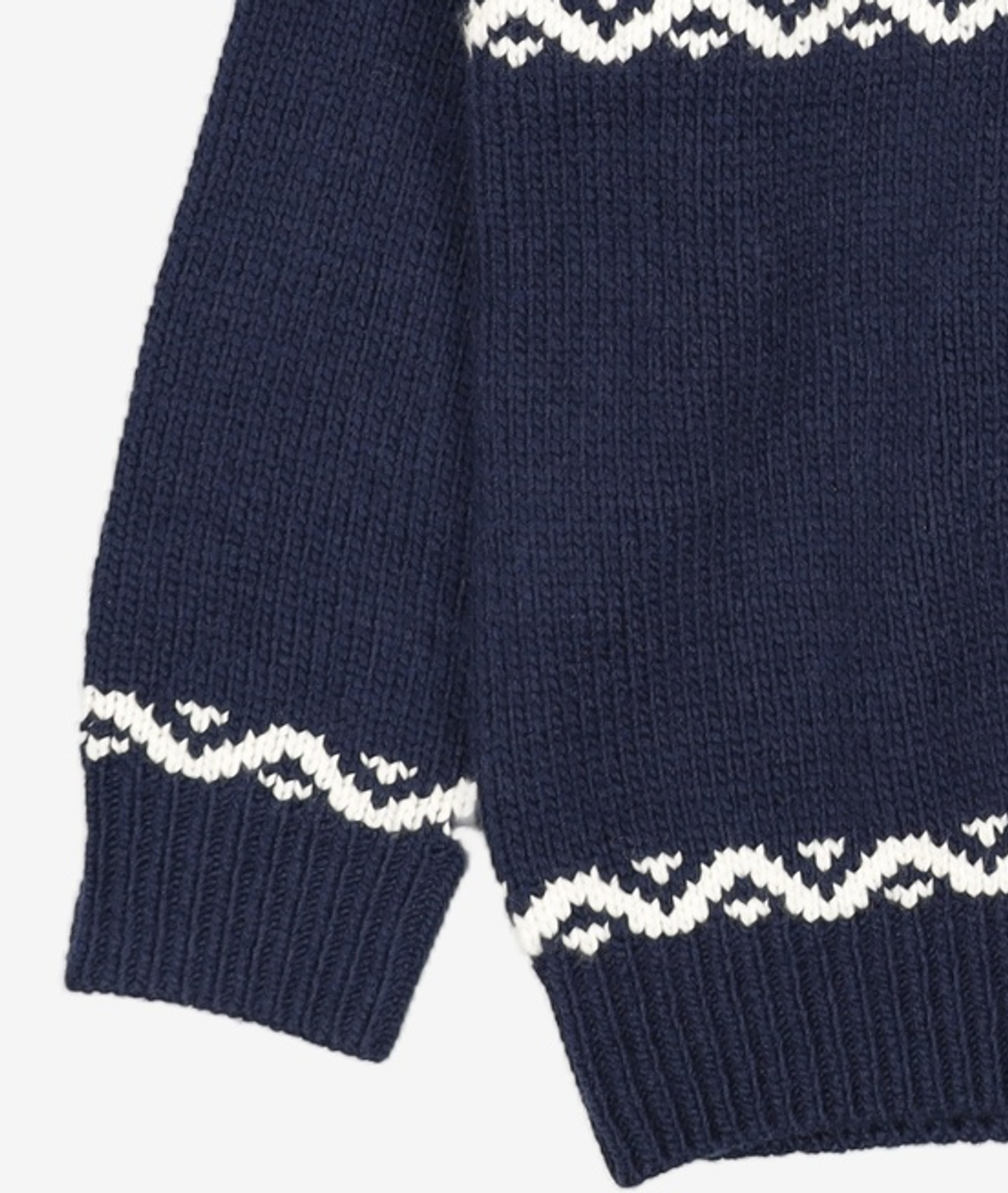 마리떼 프랑소와 저버(MARITHÉ + FRANҪOIS GIRBAUD) NORDIC COWICHAN CARDIGAN navy M