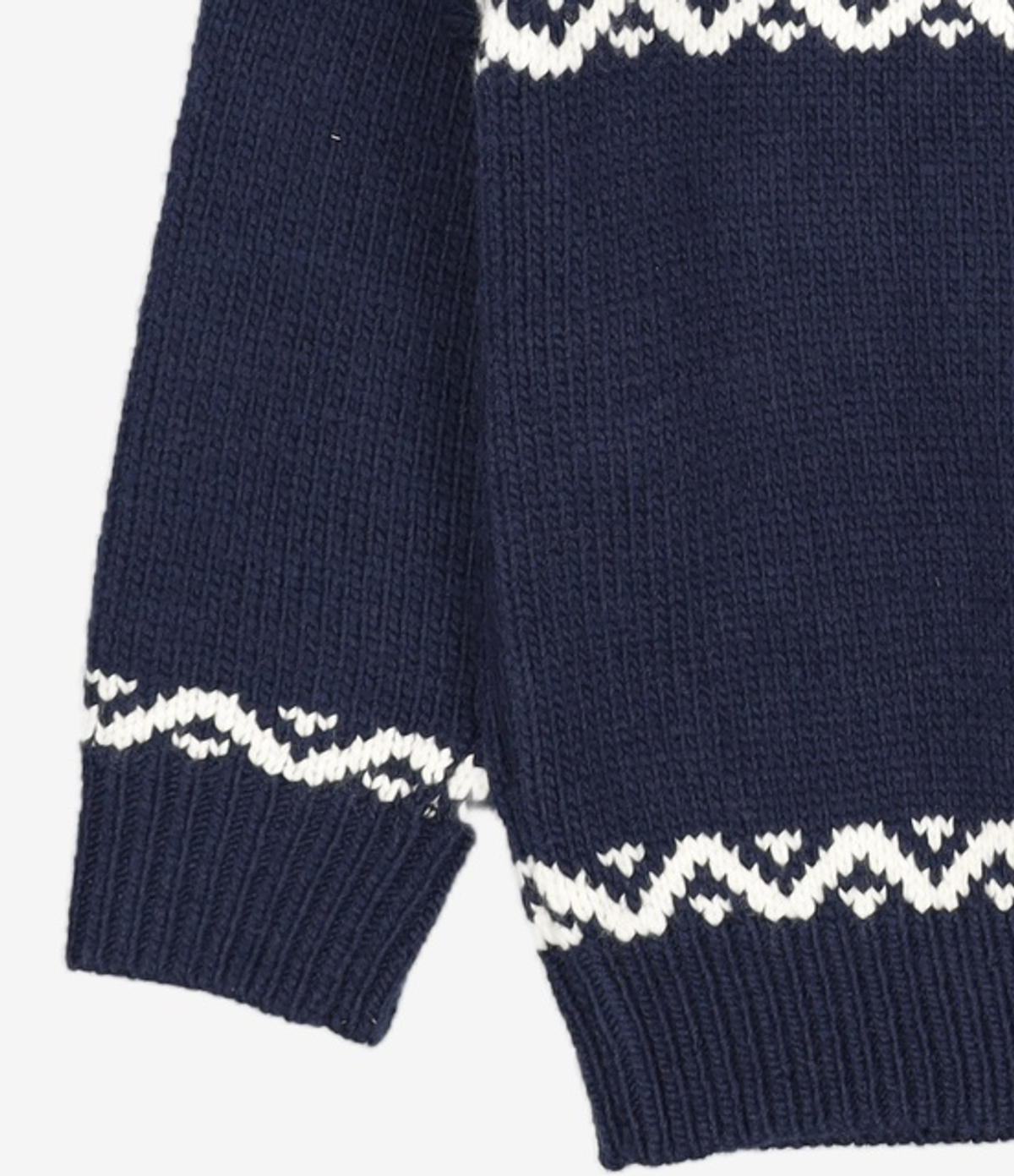 마리떼 프랑소와 저버(MARITHÉ + FRANҪOIS GIRBAUD) NORDIC COWICHAN CARDIGAN navy M