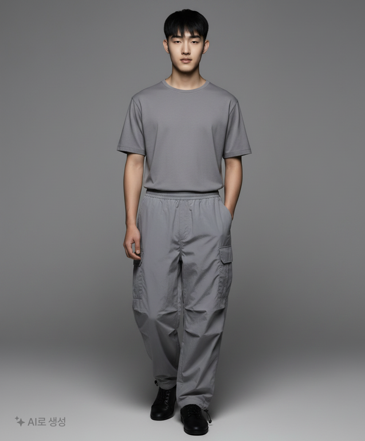 사운즈라이프(SOUNDSLIFE) Hard shell Parachute Pants Charcoal XS