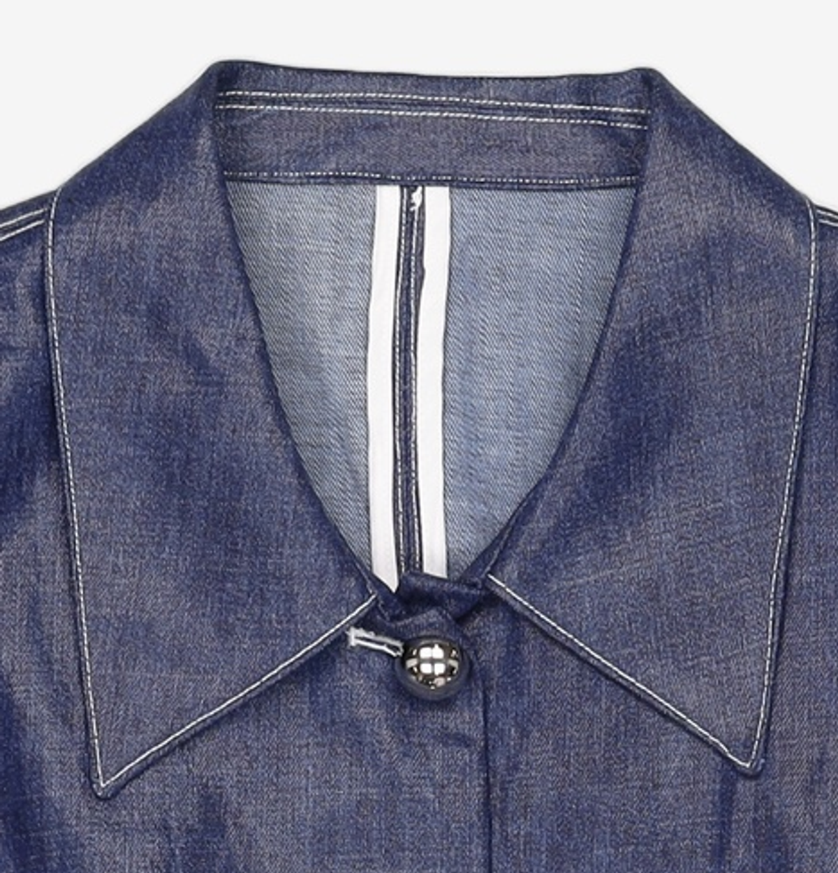 김미더영(GIMMETHEYOUNG) G_COATING BACK SLIT JACKET / NAVY M