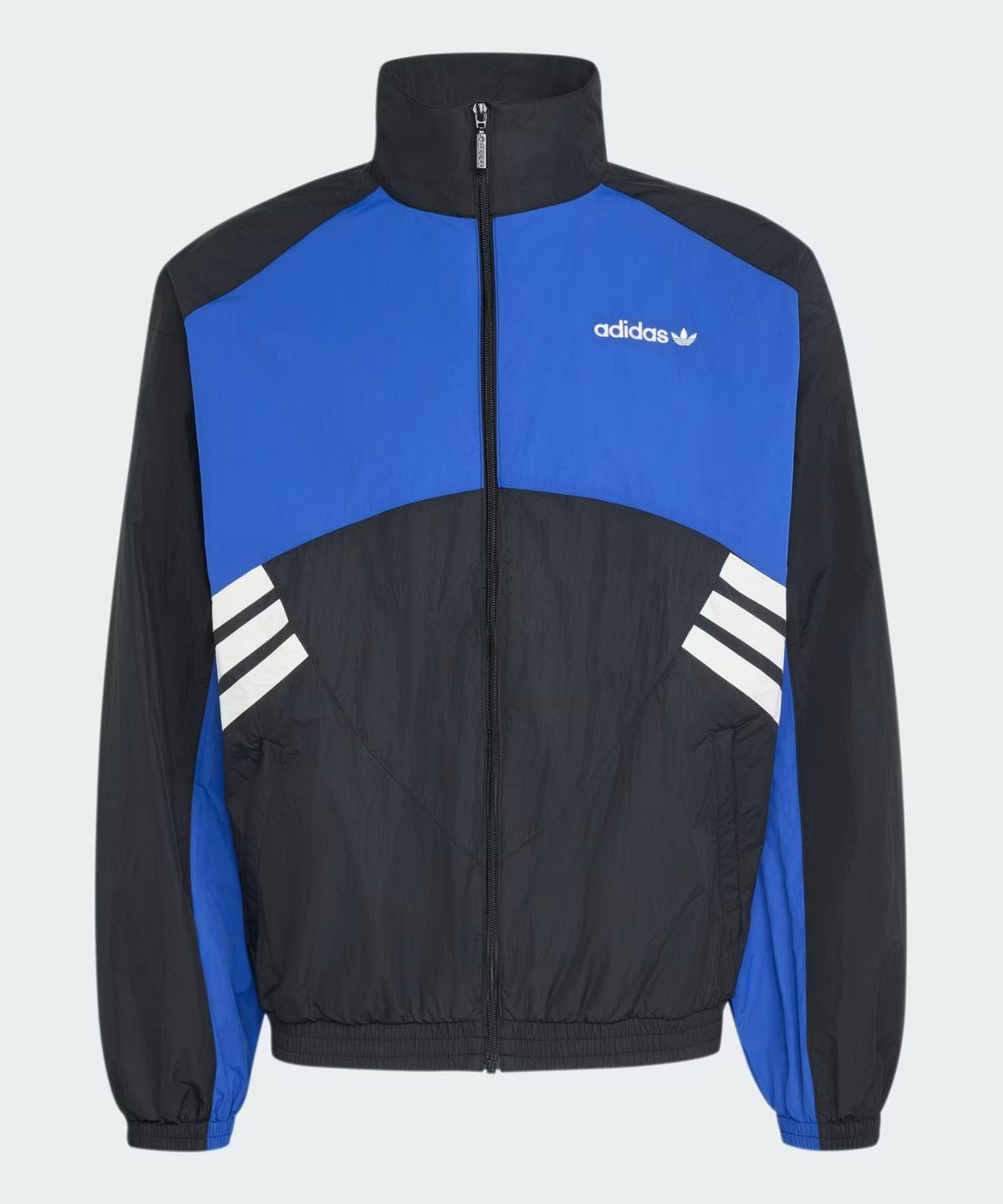 아디다스(ADIDAS) 뮌헨 93 트랙탑 - 블랙:로얄블루 / KR7281