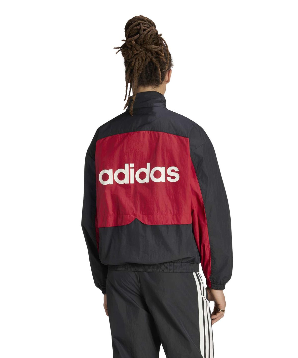 아디다스(ADIDAS) 뮌헨 93 트랙탑 - 블랙:팀빅토리레드 / KR7282