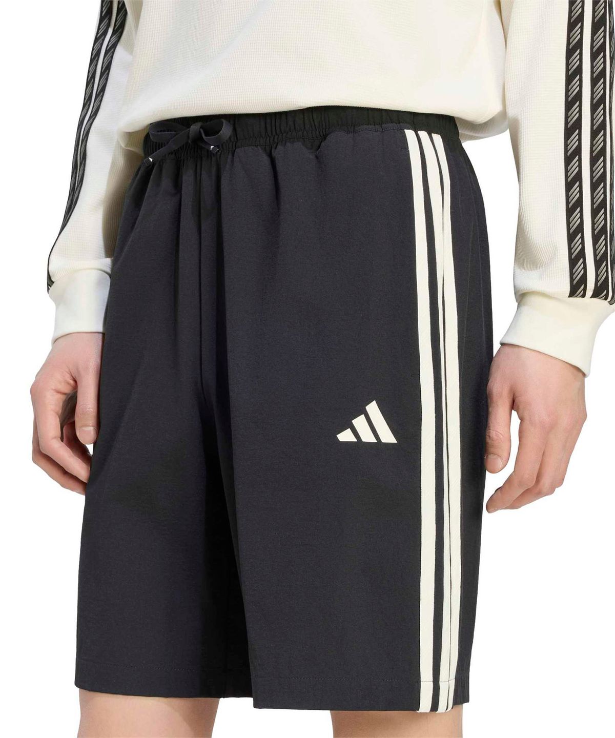 아디다스(ADIDAS) 3-스트라이프 클럽 숏 팬츠 - 블랙 / KX0496