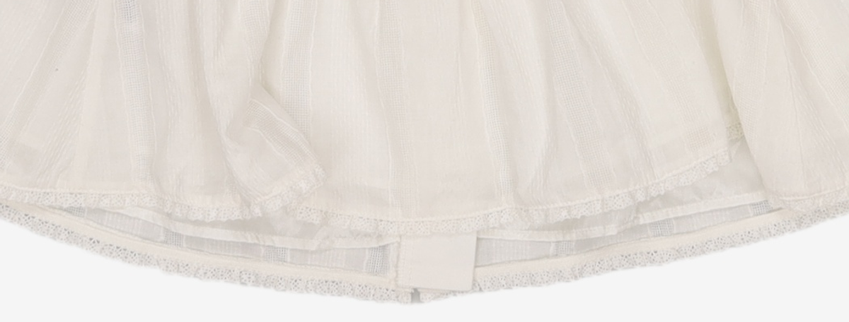 그로브(GROVE) LEAH LACE BUSTIER (WHITE) FREE