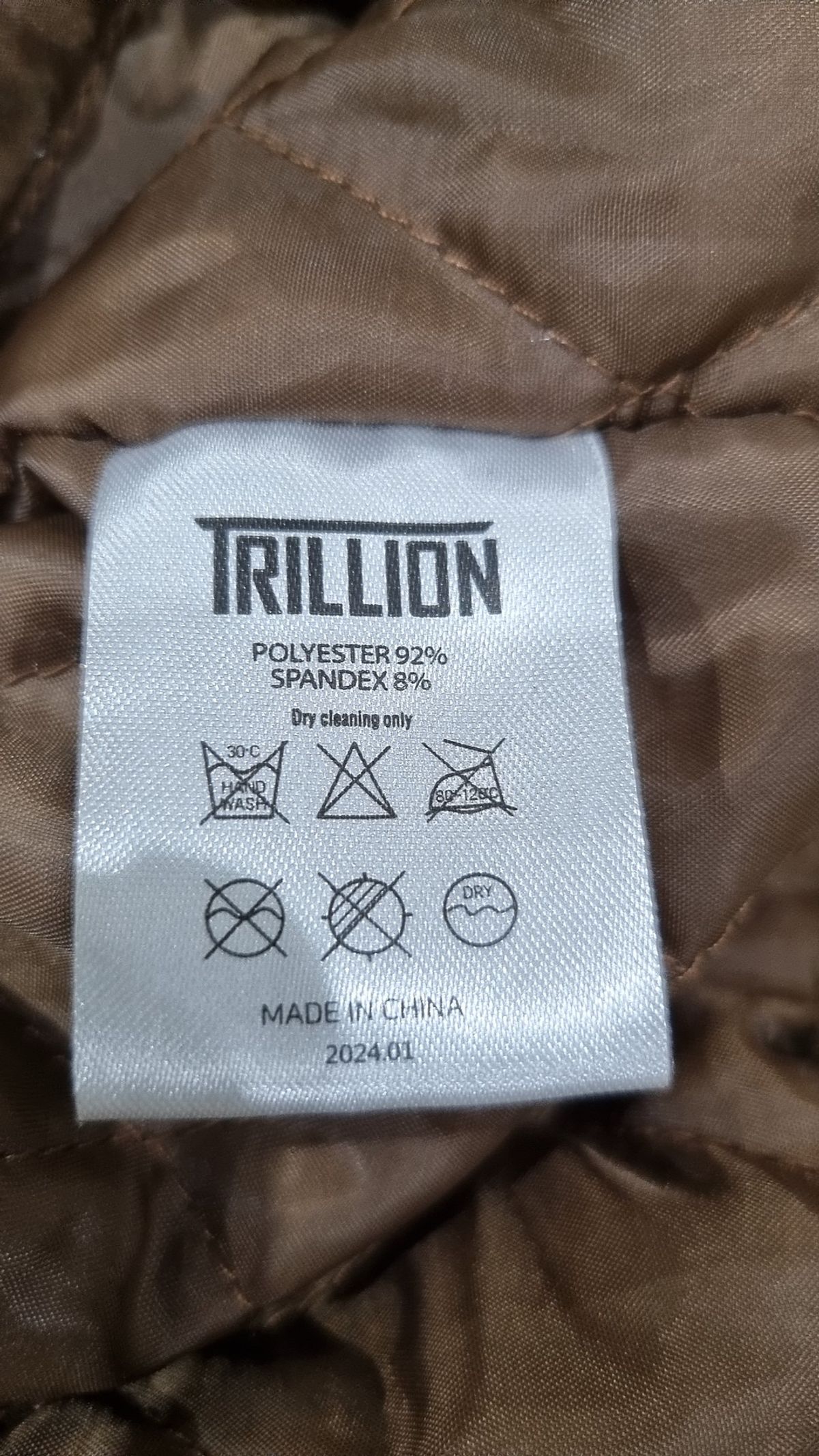 트릴리온(TRILLION) 레더/라이더스 재킷 L