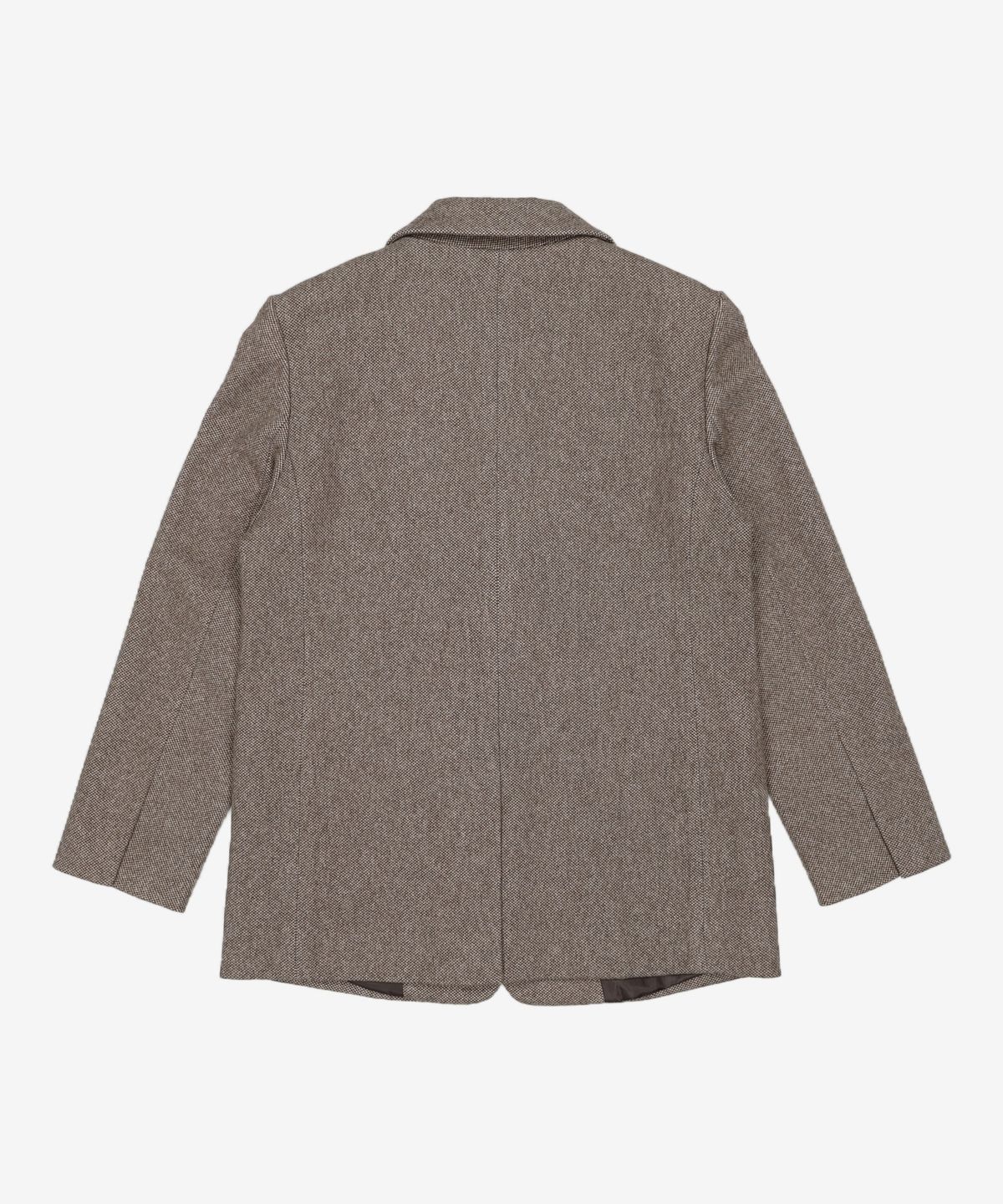 미쏘(MIXXO) 체크 일자핏 싱글 자켓 MIWJKB13PG S