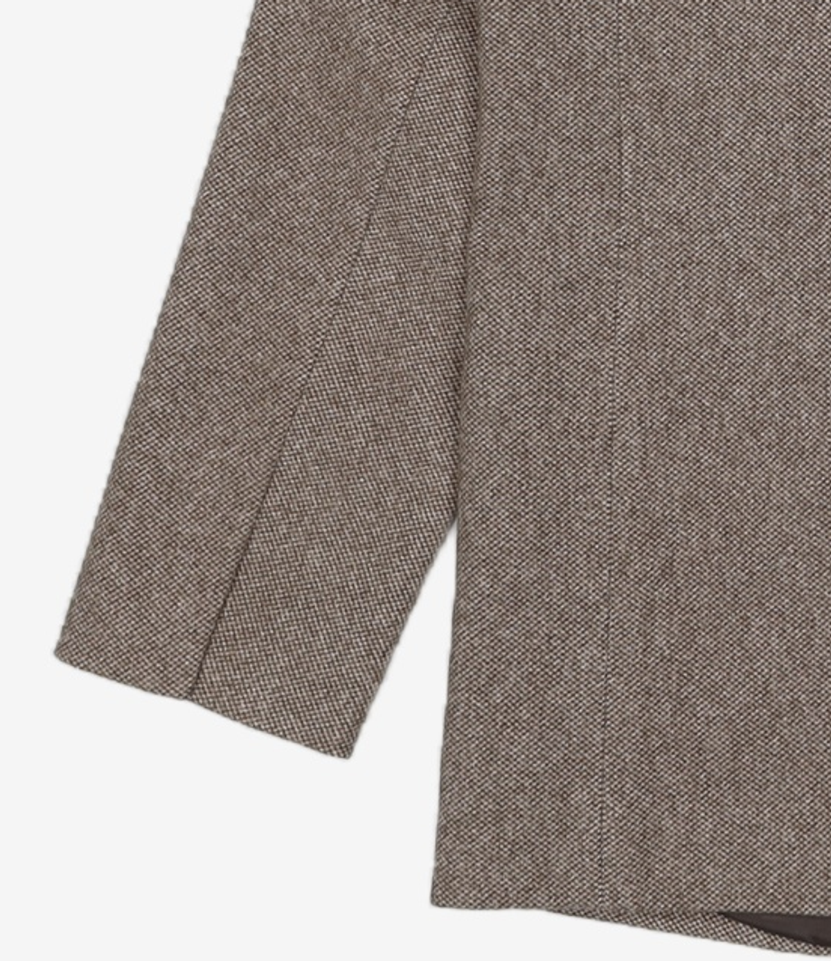 미쏘(MIXXO) 체크 일자핏 싱글 자켓 MIWJKB13PG S