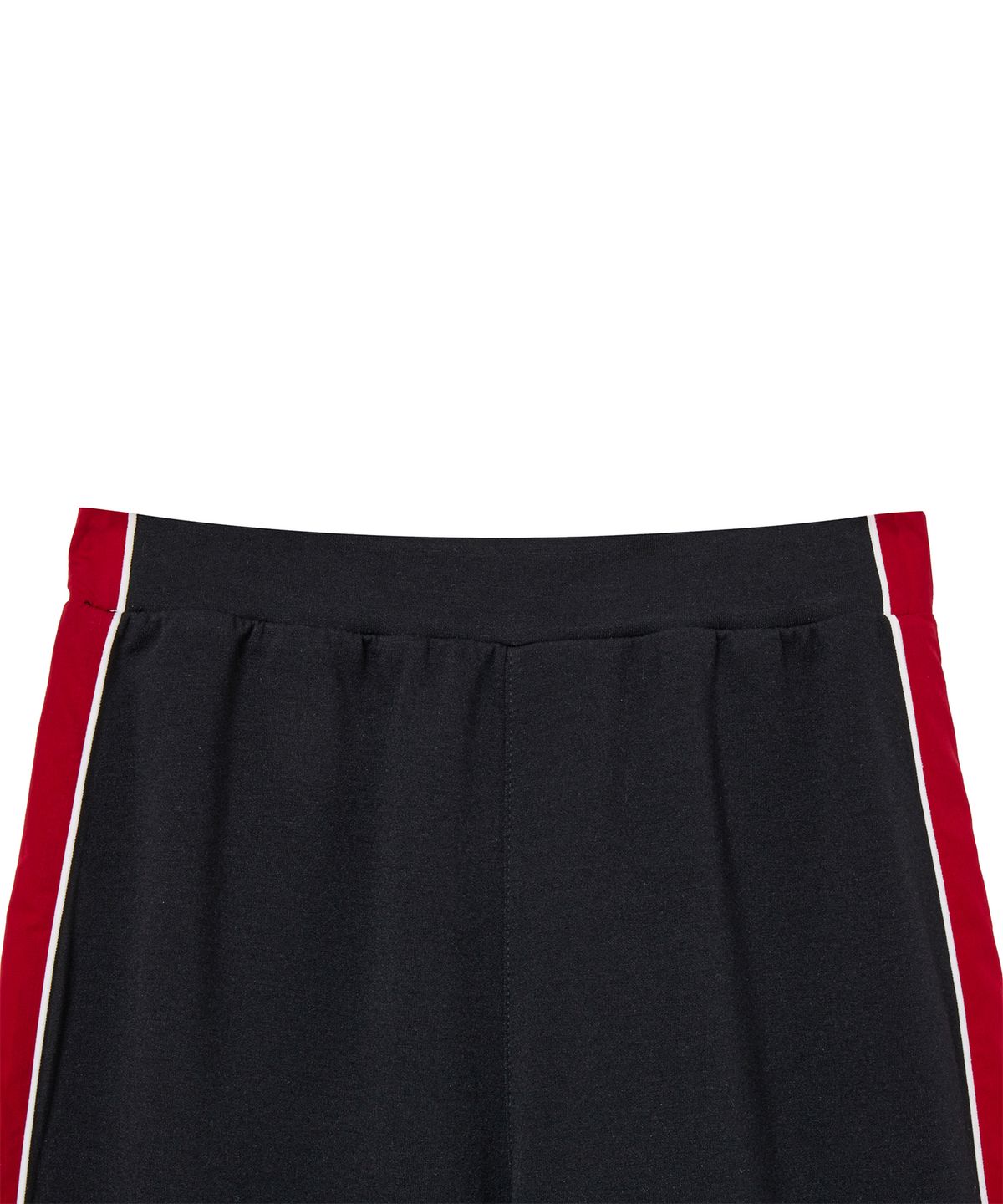 미학(MIHAK) 컬러 블록 부츠컷 레깅스 팬츠 (BLACK)