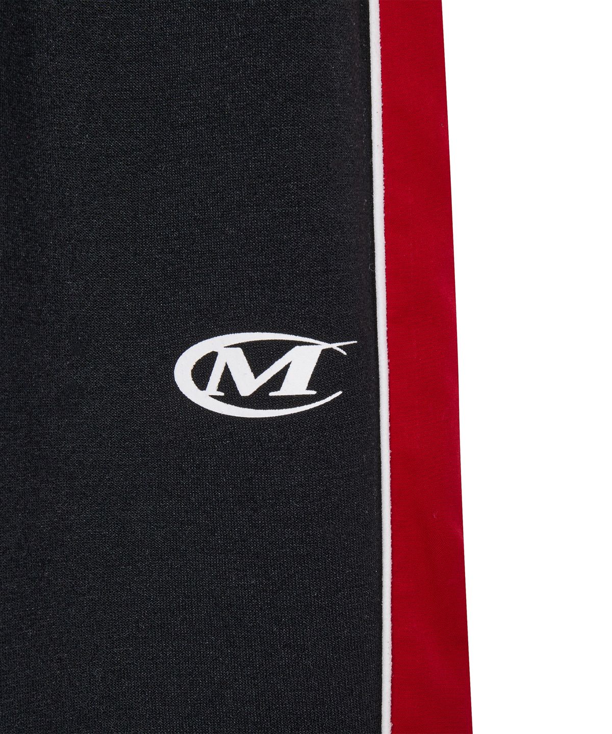 미학(MIHAK) 컬러 블록 부츠컷 레깅스 팬츠 (BLACK)