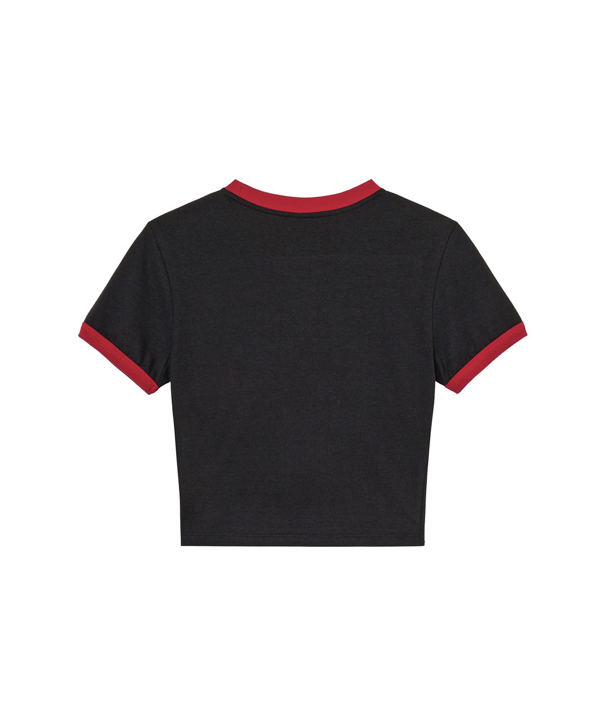 미학(MIHAK) 헤리티지 로드 링거 크롭 티셔츠 (BLACK)