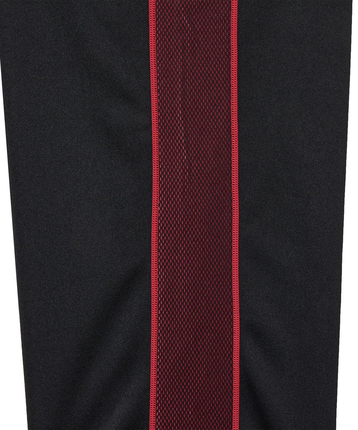 미학(MIHAK) 스폰서 로고 메쉬 저지 와이드 팬츠 (BLACK/RED)