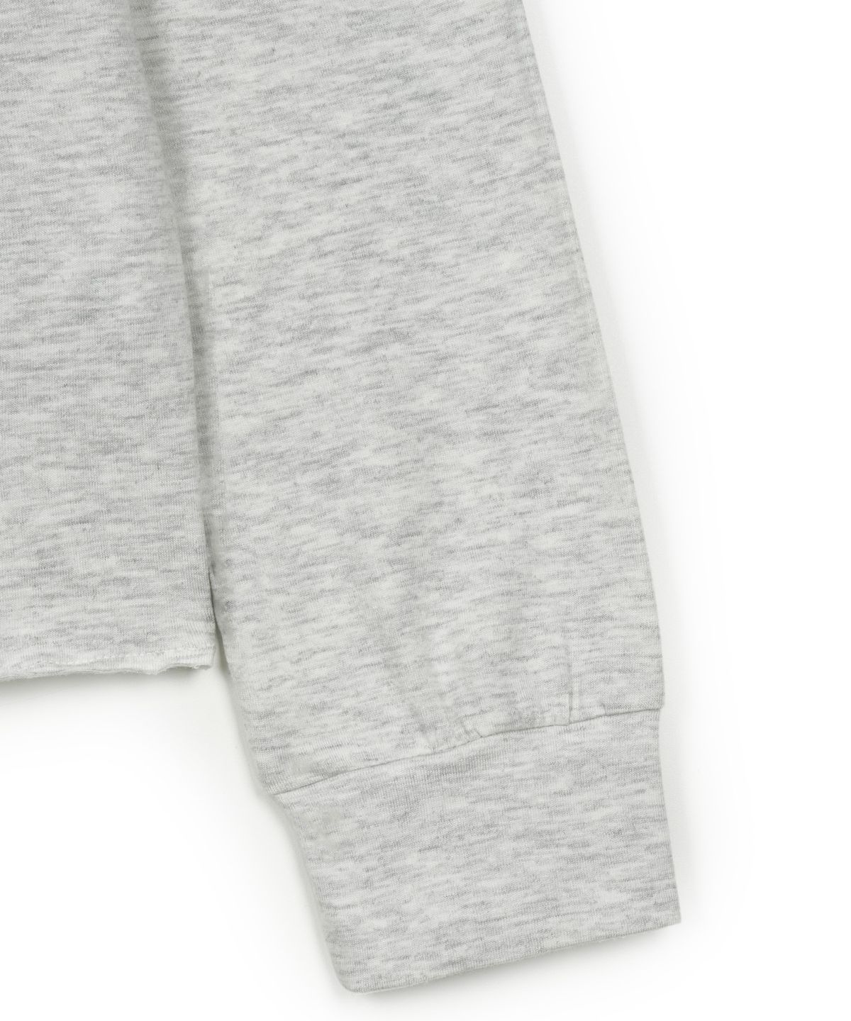 구보(GUVO) Off-Shoulder L/S Tee, Grey