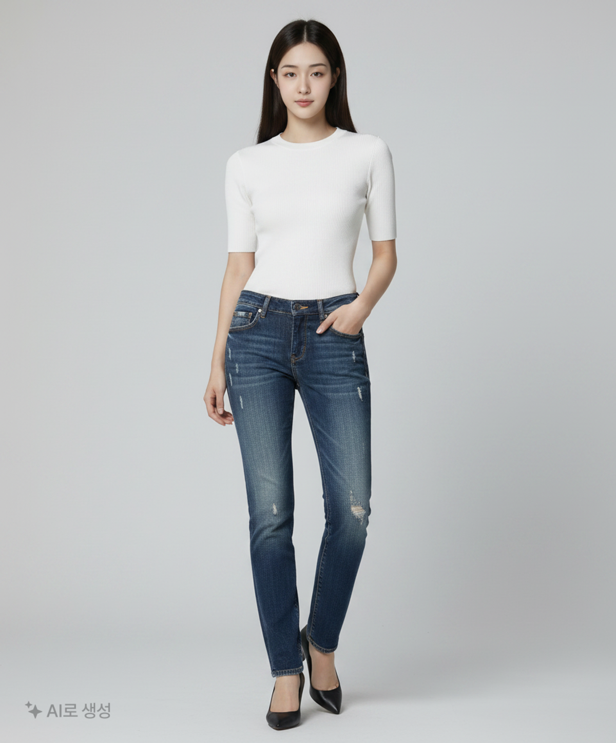 디스퀘어드(DSQUARED) 청/데님 팬츠 44