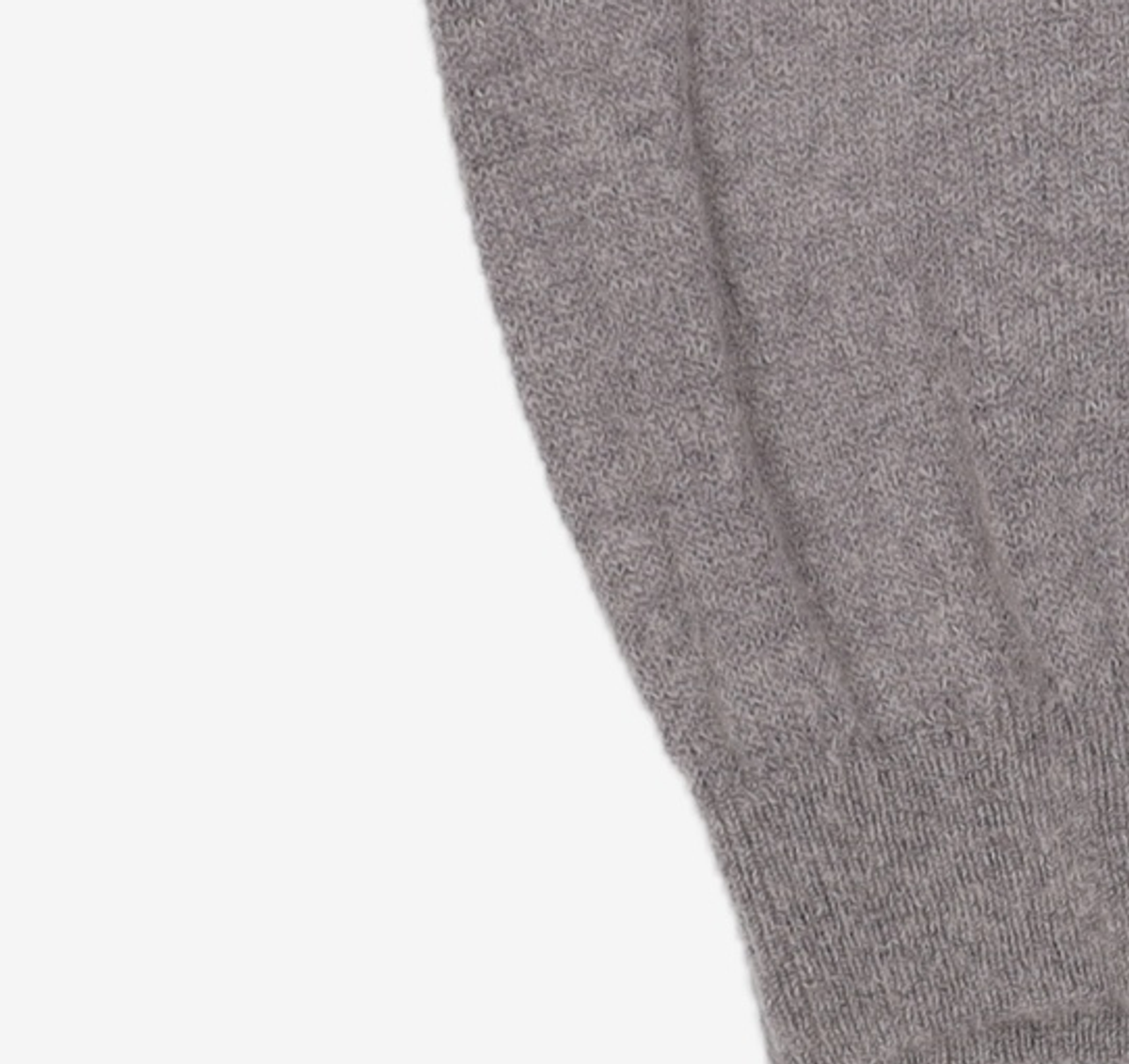 던스트(DUNST) PETIT HALF SLEEVE KNIT TOP MELANGE GREY_UDSW4C201G2 L
