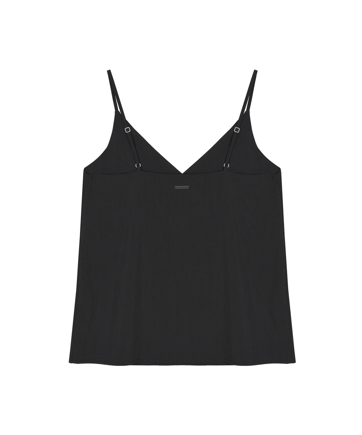 닉앤니콜(NICK&NICOLE) V-NECK SLEEVELESS TOP_CHACOAL