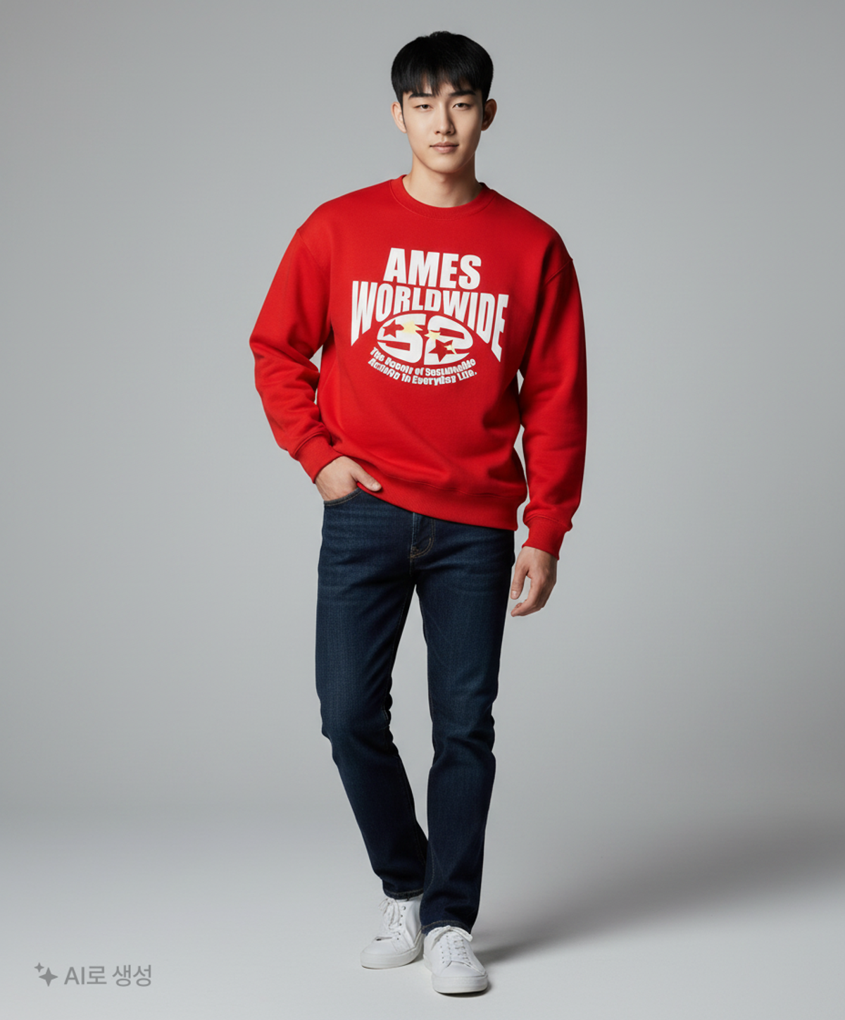 아메스 월드와이드(AMES-WORLDWIDE) 맨투맨/스웨트셔츠 M