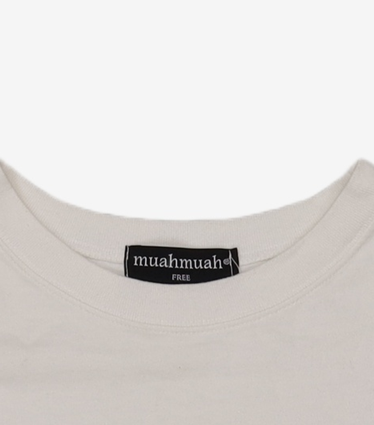 무아무아(MUAHMUAH) 반소매 티셔츠 FREE