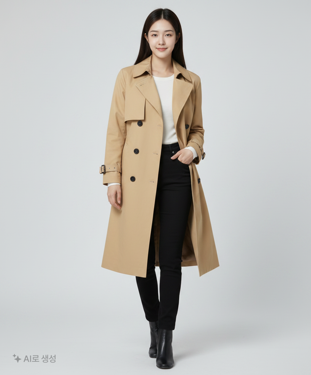 드로우핏(DRAW FIT) 봄 가을 코트 M