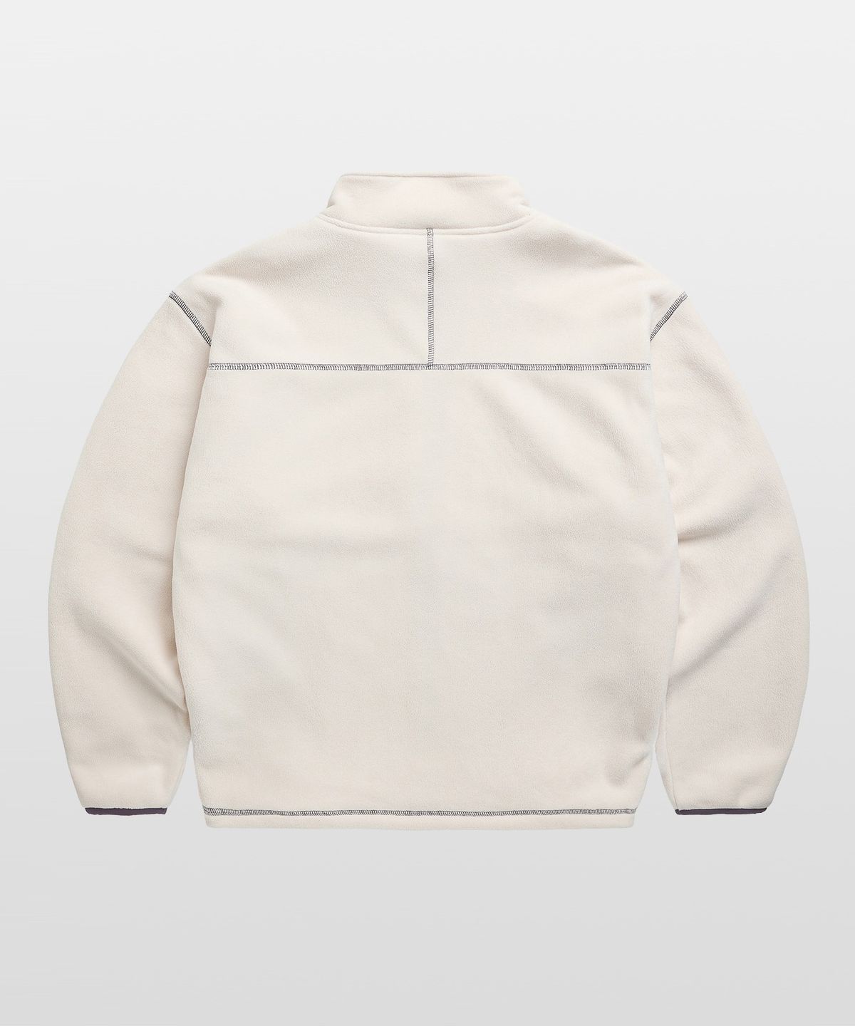 잔스포츠(JANSPORT) 로고 플리스 자켓 IVORY