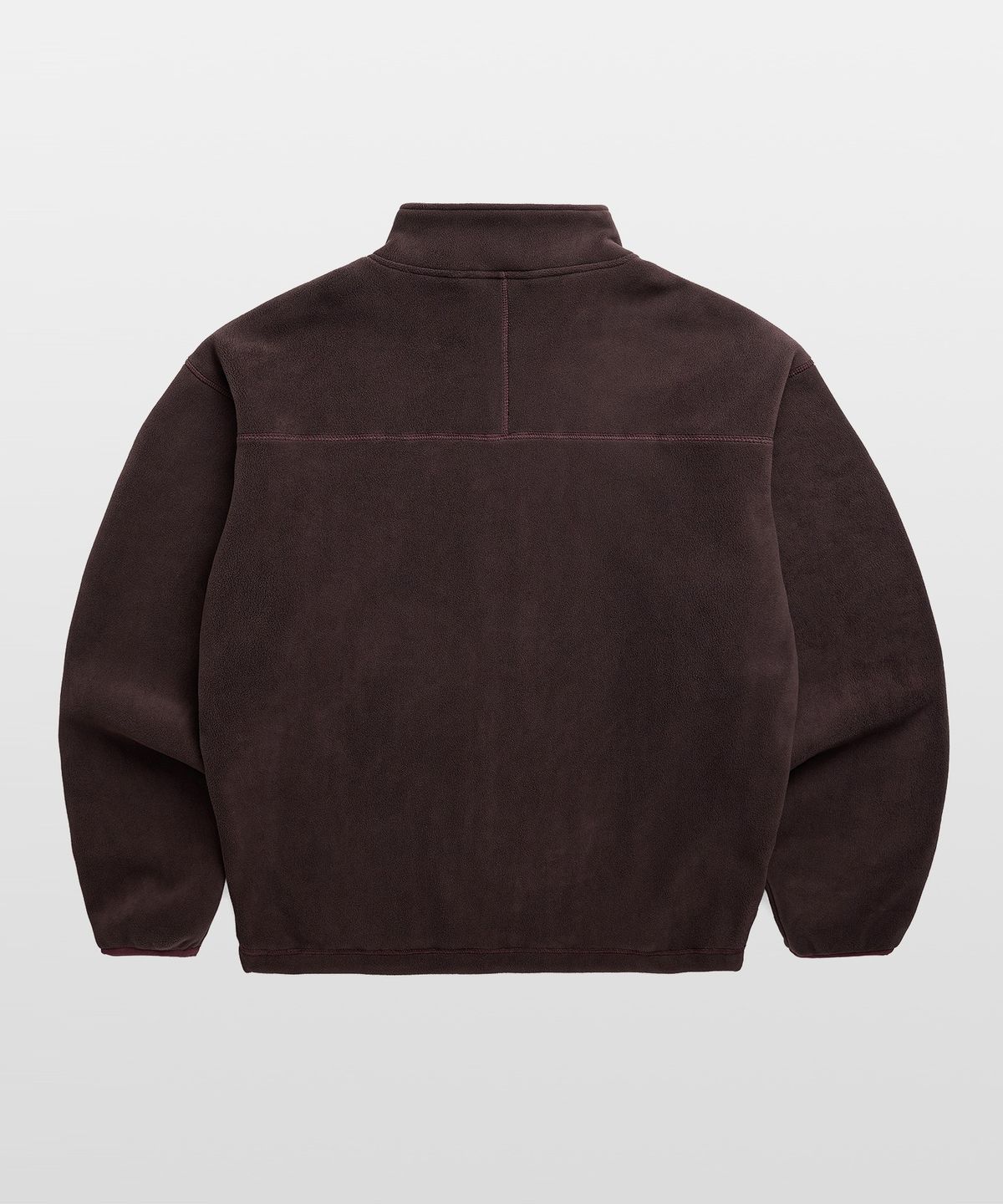 잔스포츠(JANSPORT) 로고 플리스 자켓 BROWN