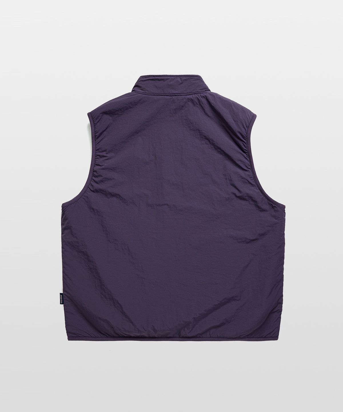 잔스포츠(JANSPORT) 로고 패턴 플리스 리버서블 베스트 GREY