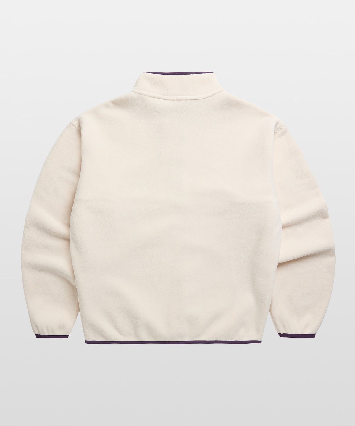 잔스포츠(JANSPORT) 로고 플리스 풀오버 IVORY
