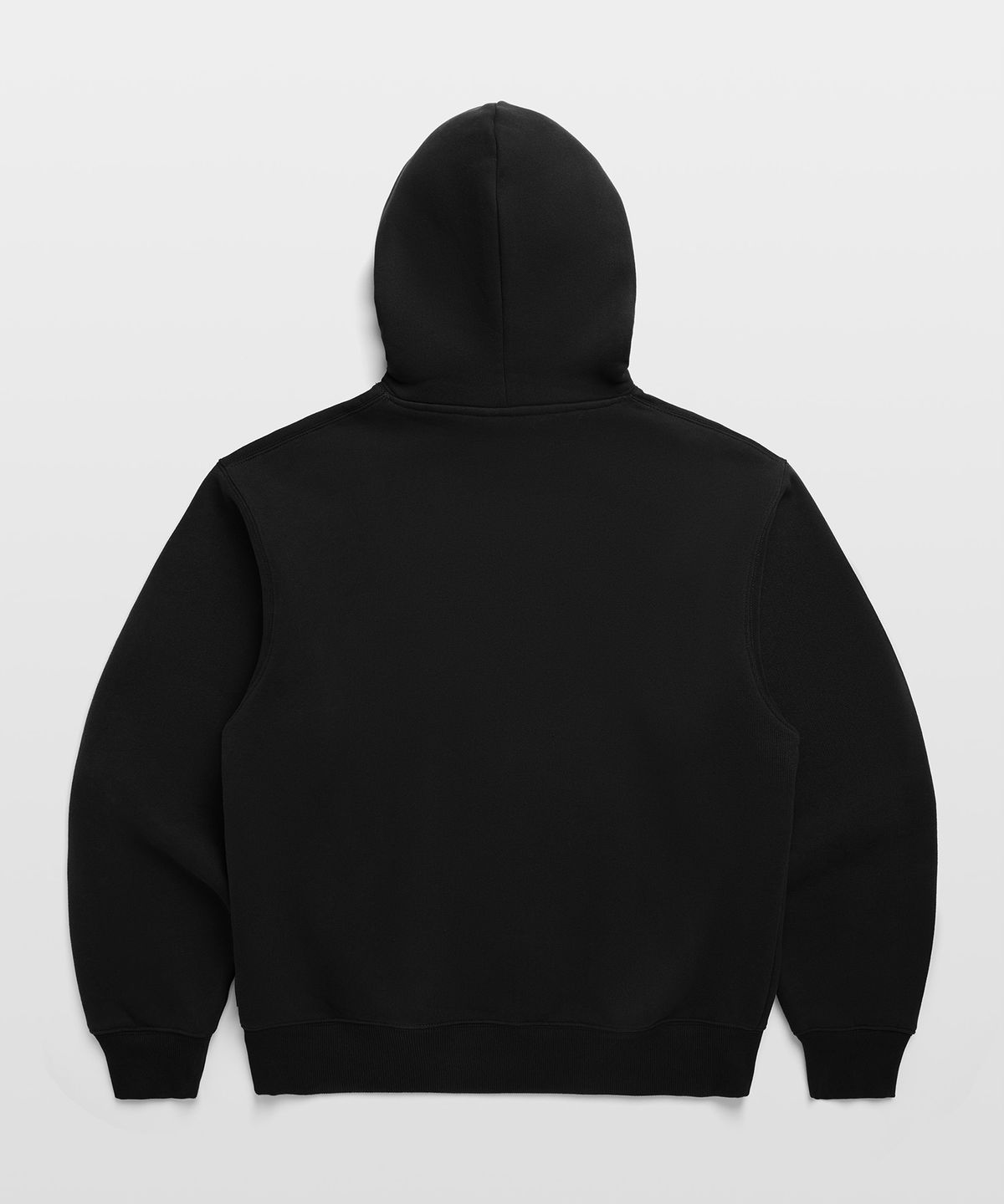 잔스포츠(JANSPORT) 베이직 로고 후드집업 BLACK