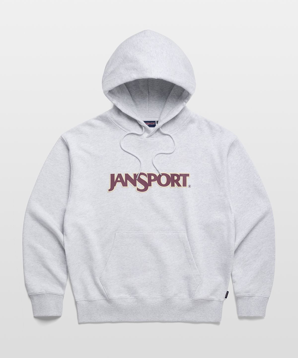 잔스포츠(JANSPORT) 베이직 로고 후디 MELANGE