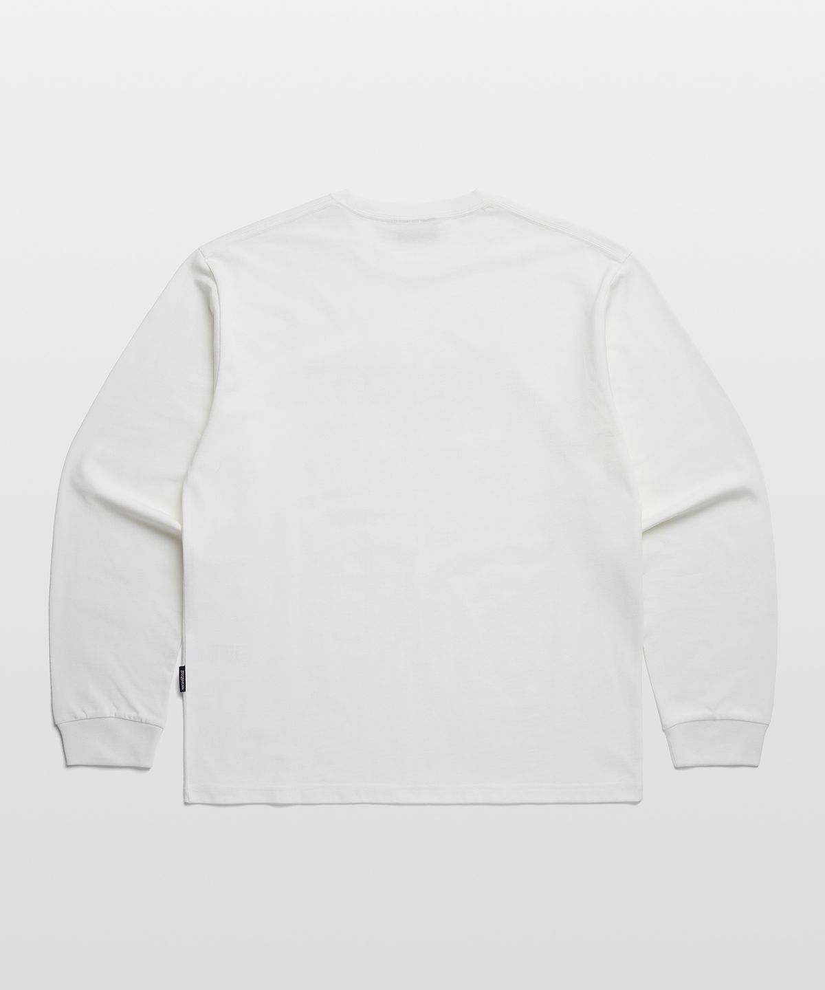 잔스포츠(JANSPORT) 베이직 로고 롱슬리브 White