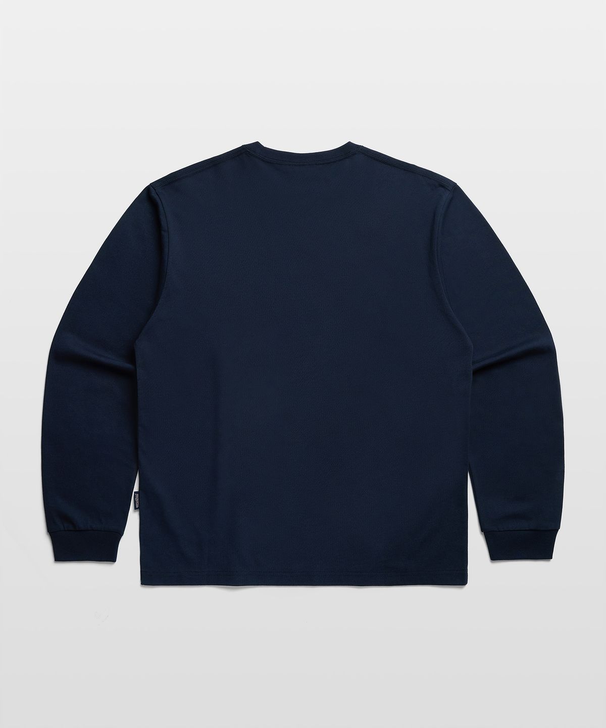 잔스포츠(JANSPORT) 베이직 로고 롱슬리브 NAVY