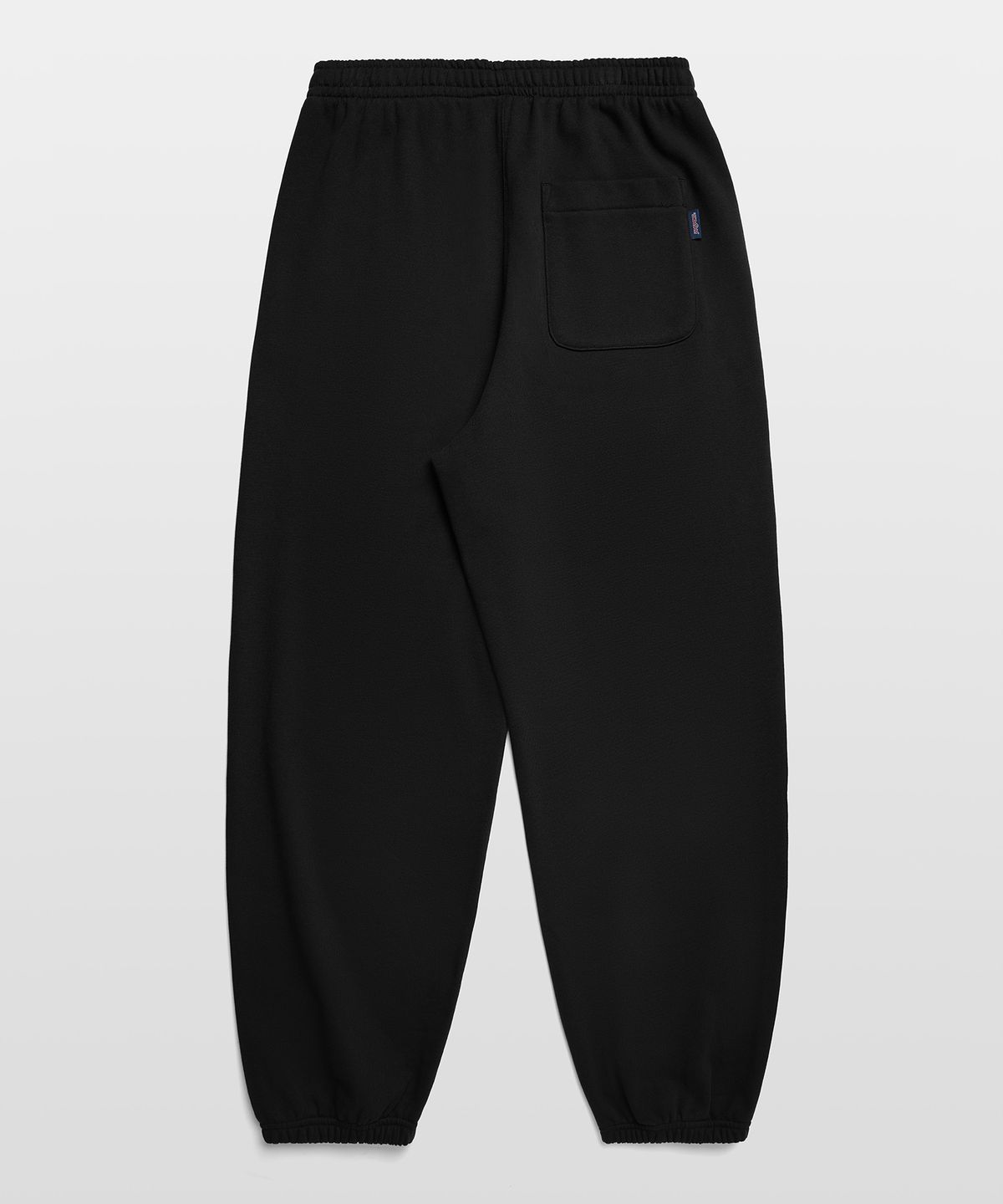 잔스포츠(JANSPORT) 베이직 로고 스웨트 팬츠 BLACK
