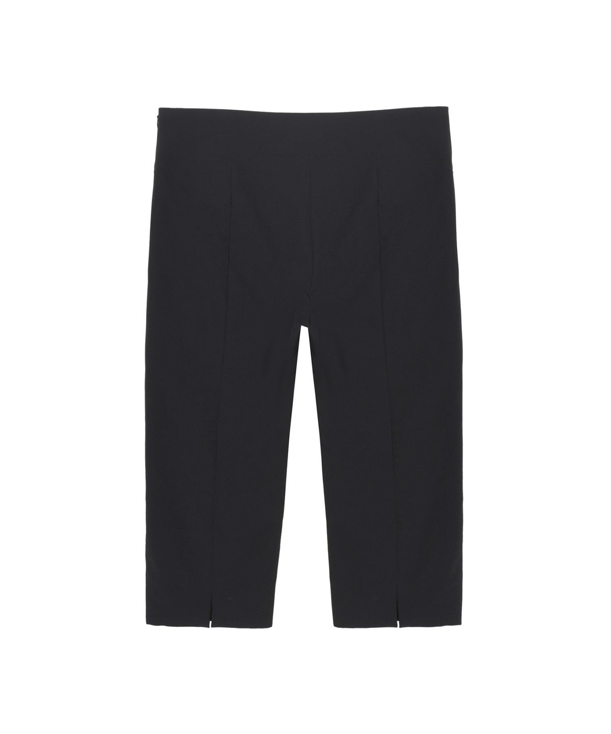 닉앤니콜(NICK&NICOLE) MINIMAL SLIM CAPRI PANTS_BLACK