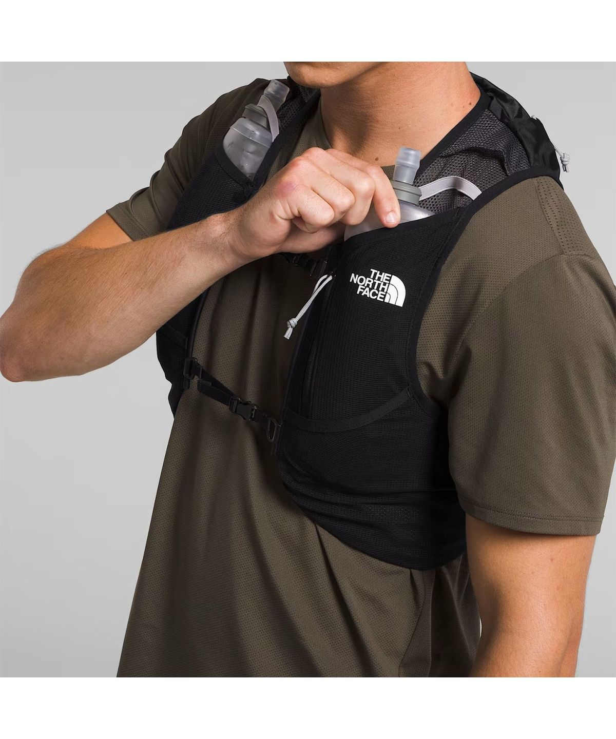 노스페이스(THE NORTH FACE) NA5AS85A 선라이저 런 베스트 8 BLACK