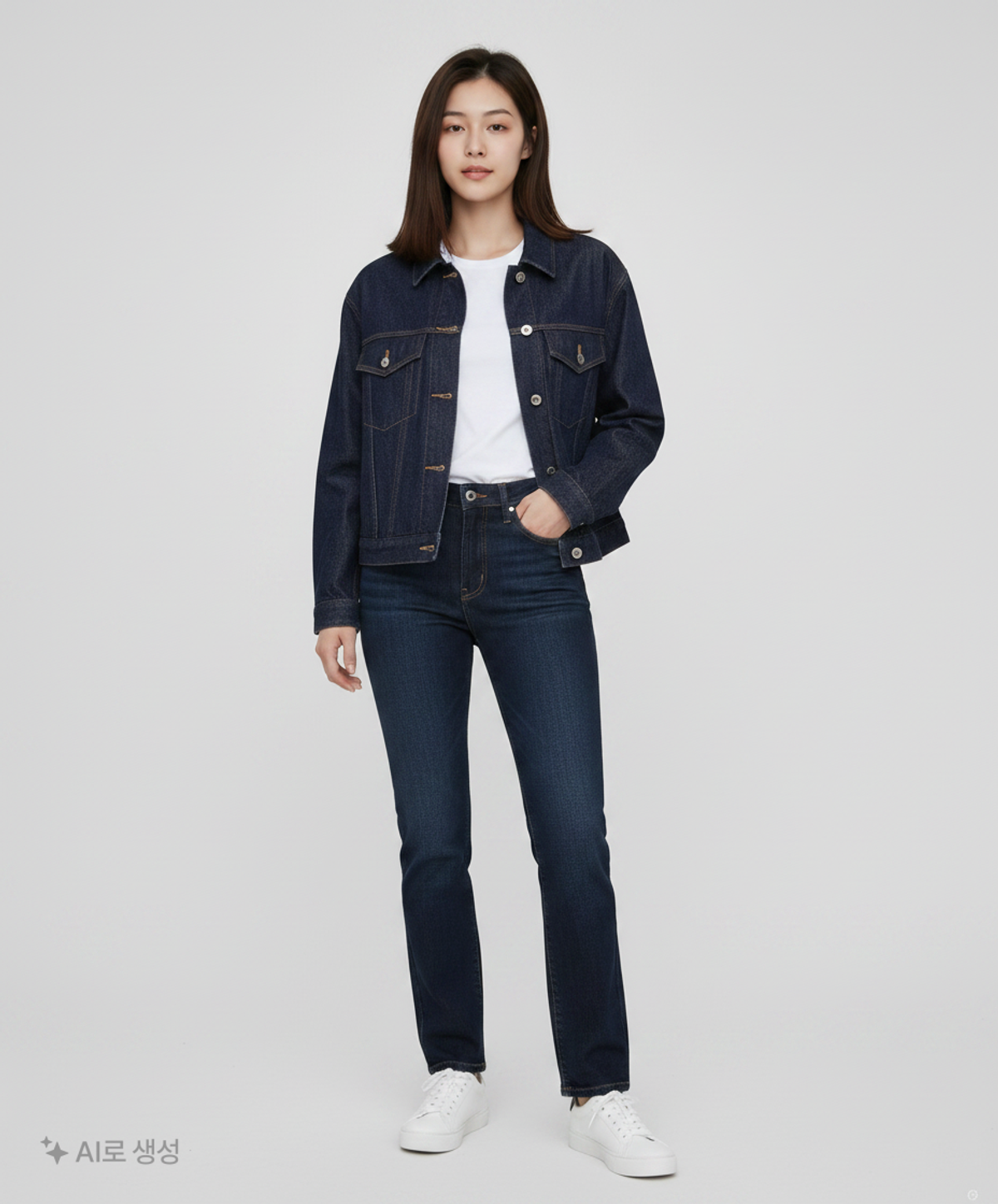 유니클로(UNIQLO) 데님/트러커 재킷 L