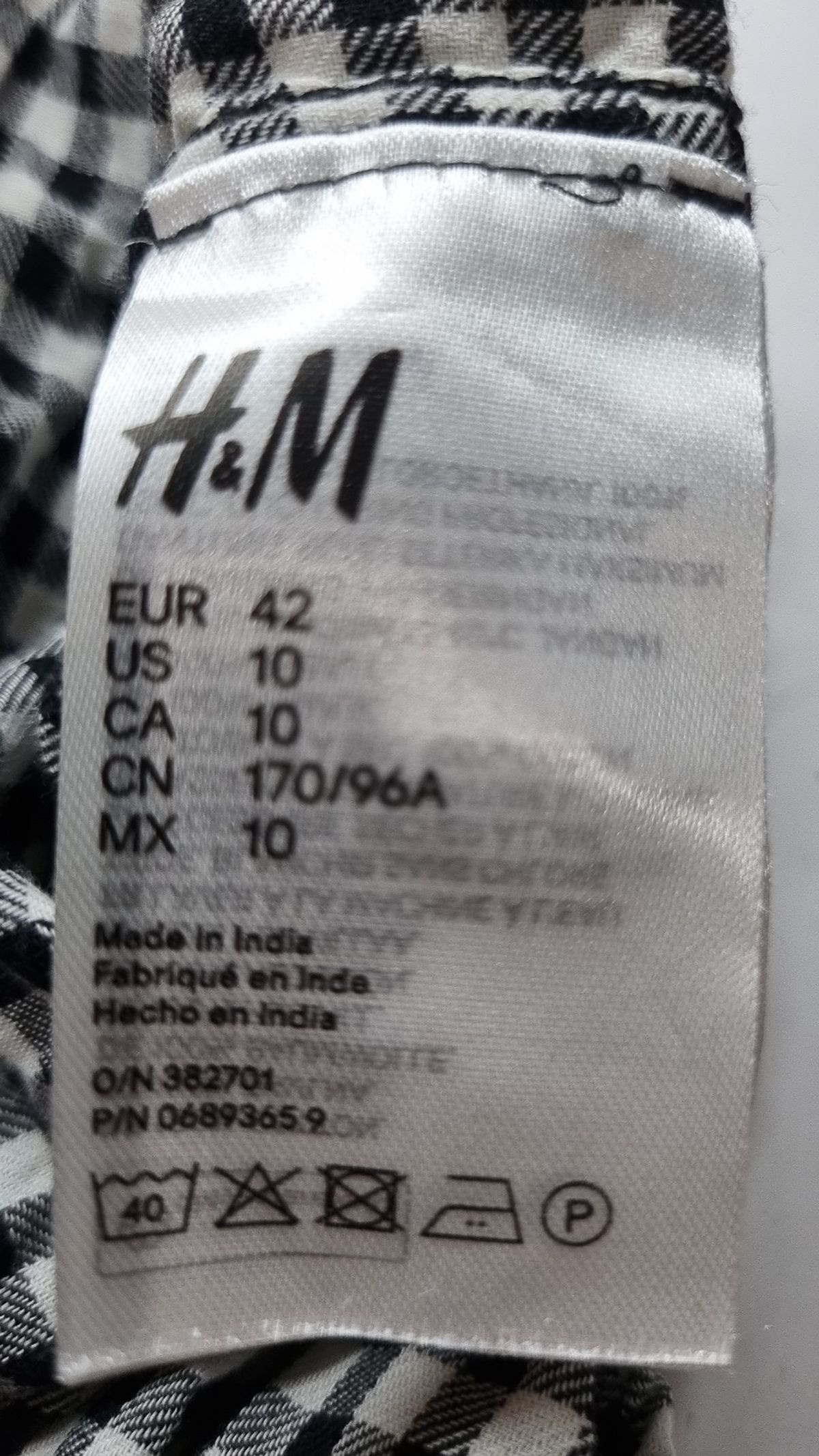 디바이디드에이치앤엠(DIVIDED H&M) 캐주얼 셔츠 L