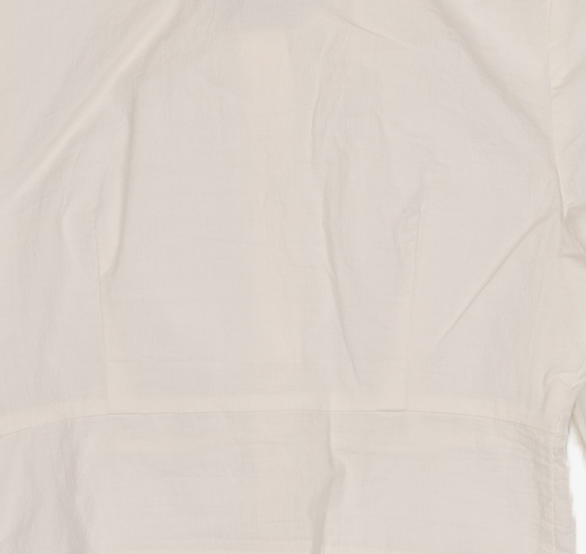 미쏘(MIXXO) 셔츠형 크롭 블라우스 MIWBLD323G S
