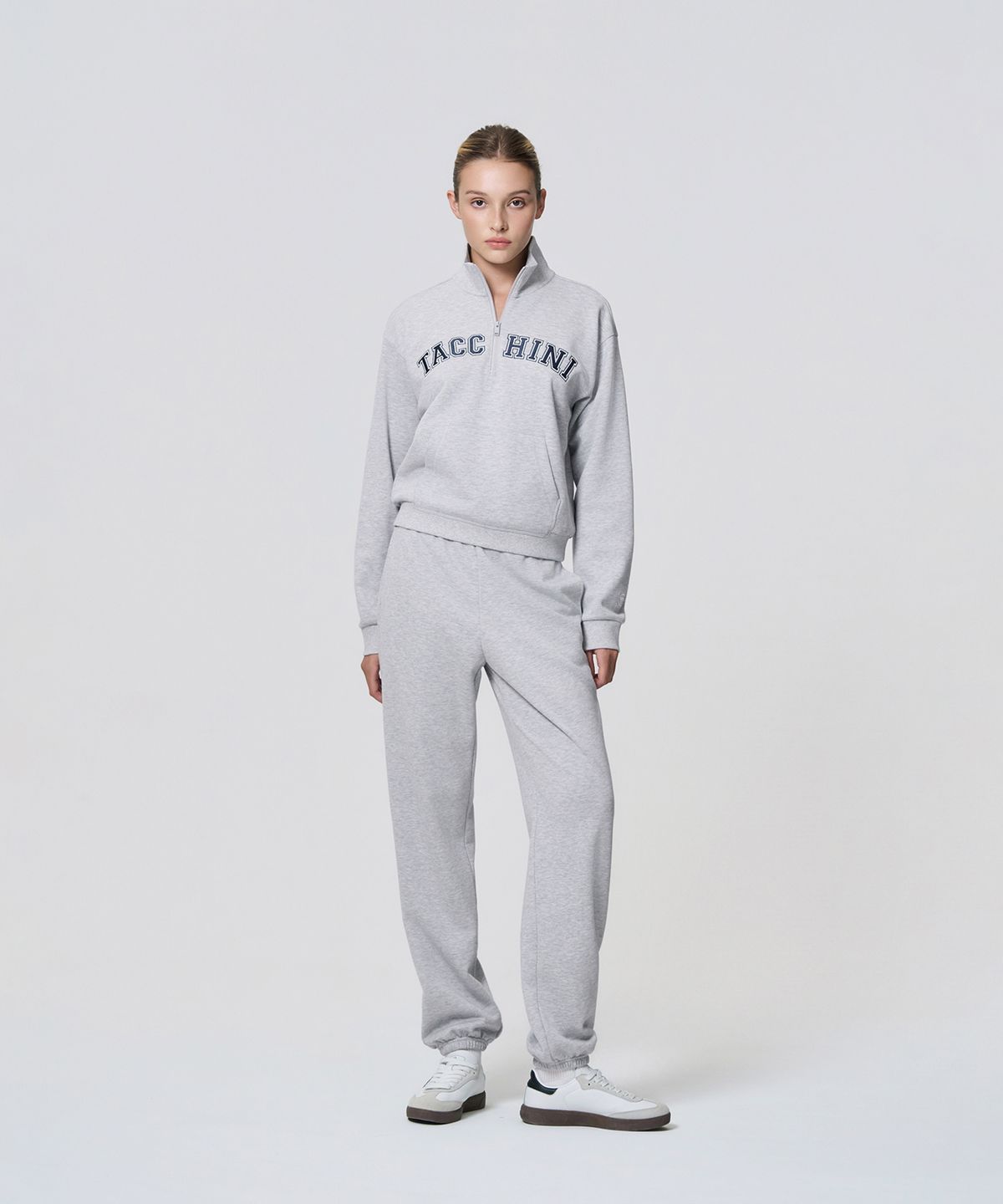 세르지오 타키니(SERGIO TACCHINI) W 버터쭈리 조거 팬츠 (Melange Grey)