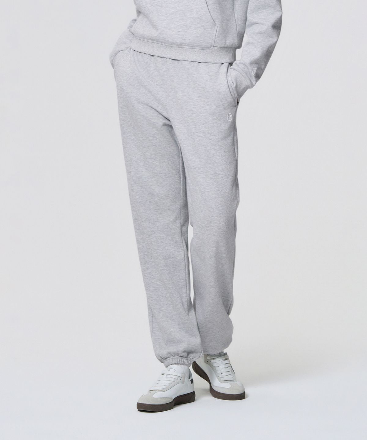 세르지오 타키니(SERGIO TACCHINI) W 버터쭈리 조거 팬츠 (Melange Grey)